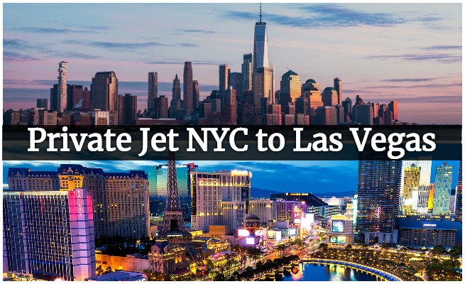private jet from New York to Las Vegas