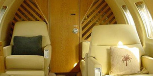 Hawker 750 exterior for Teterboro charter