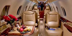 Citation Sovereign exterior for Teterboro charter
