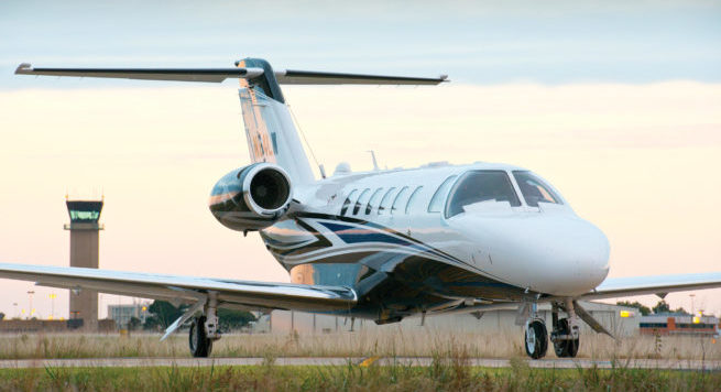 Cessna Citation CJ2 exterior for Teterboro charter