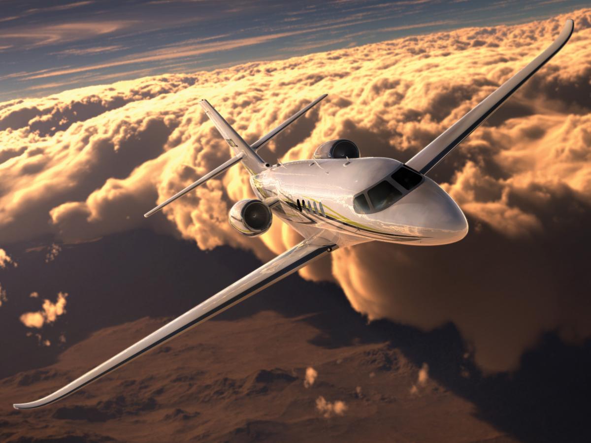 Cessna Citation Latitude exterior for Teterboro charter