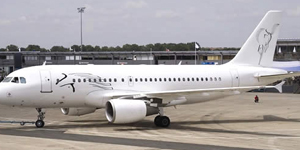 Airbus ACJ319 exterior for Teterboro charter