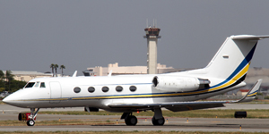 Gulfstream 2 / IIB / II-SP exterior for Teterboro charter