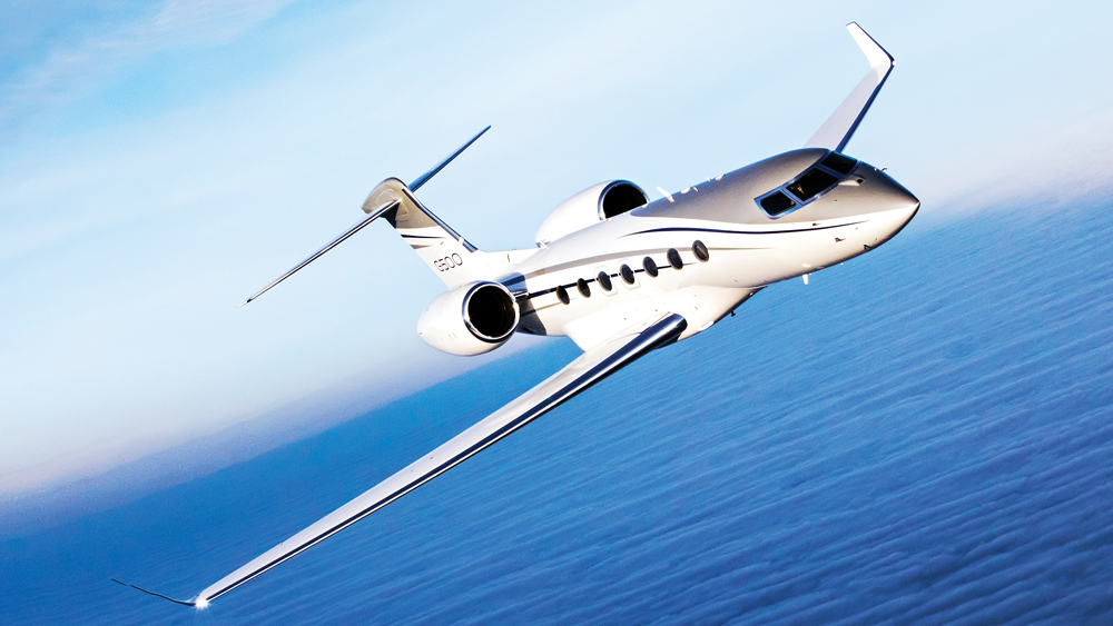 Gulfstream G500 exterior for Teterboro charter