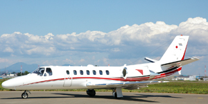 Cessna Citation V exterior for Teterboro charter