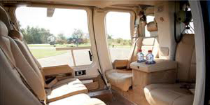Bell 407 exterior for Teterboro charter