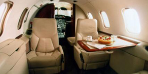 Learjet 31 exterior for Teterboro charter