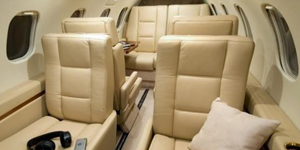 Learjet 35 exterior for Teterboro charter