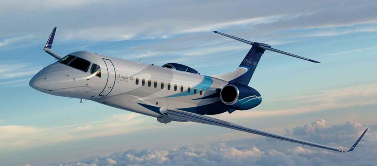Legacy 600 / 650 exterior for Teterboro charter