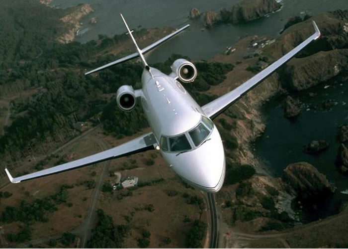 Gulfstream G200 exterior for Teterboro charter