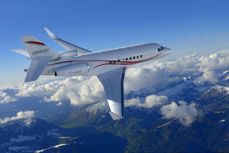 Teterboro Dassault Falcon 2000LXS Charter