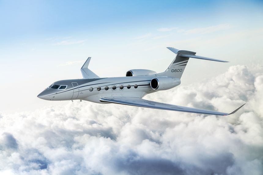 Gulfstream G600 exterior for Teterboro charter