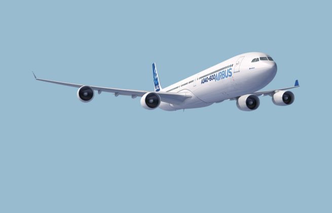 Teterboro Airbus A340-600 Charter