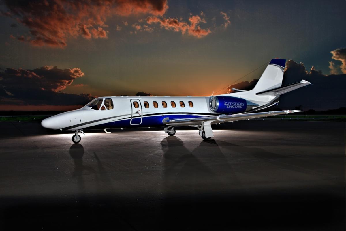 Cessna Citation Encore exterior for Teterboro charter
