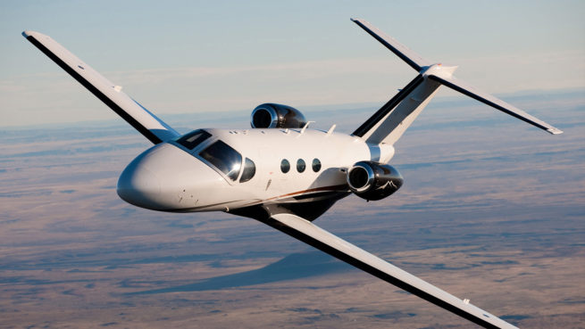 Cessna Citation Mustang CE-510 exterior for Teterboro charter