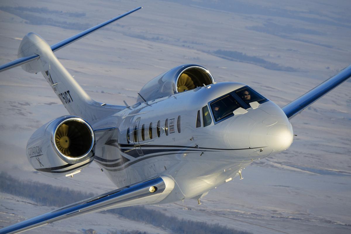 Citation X / 10 exterior for Teterboro charter