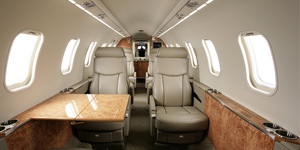 Learjet 45 exterior for Teterboro charter