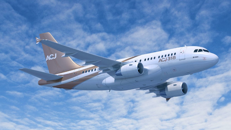 Teterboro Airbus ACJ318 Charter