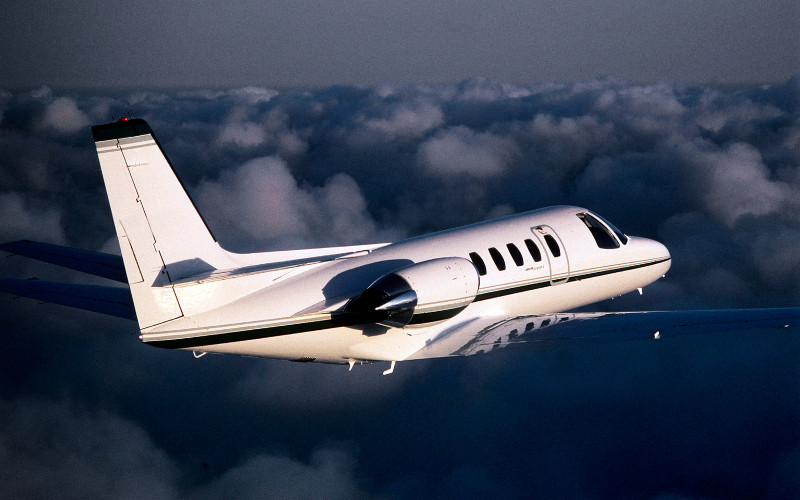 Cessna Citation II exterior for Teterboro charter