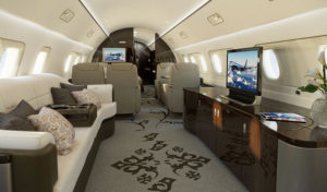 Embraer Lineage 1000 exterior for Teterboro charter
