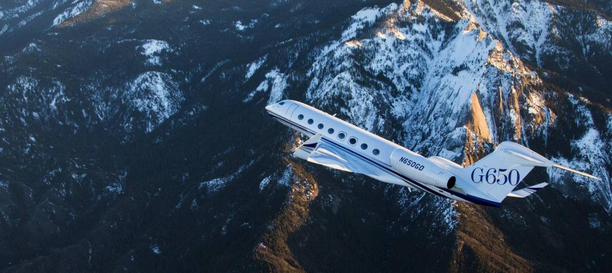 Gulfstream G650 / G6 exterior for Teterboro charter