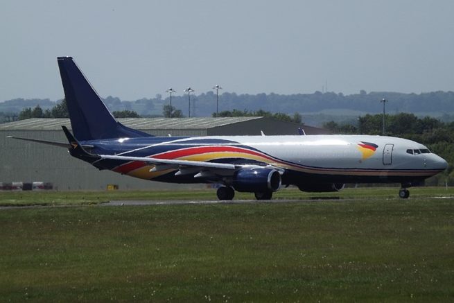 Boeing 737-800BCF cargo aircraft for charter in the New York metro area