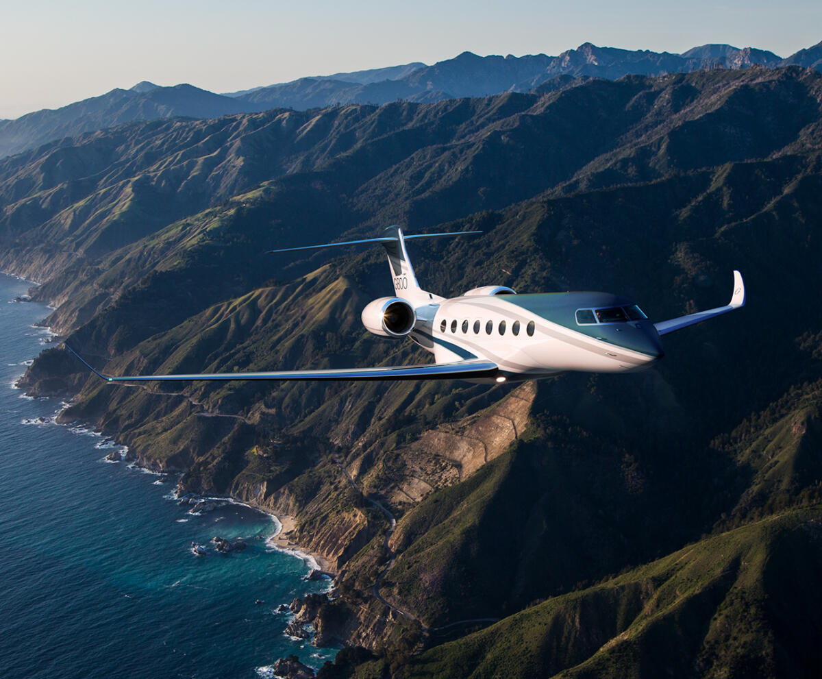 Gulfstream G800 exterior for Teterboro charter