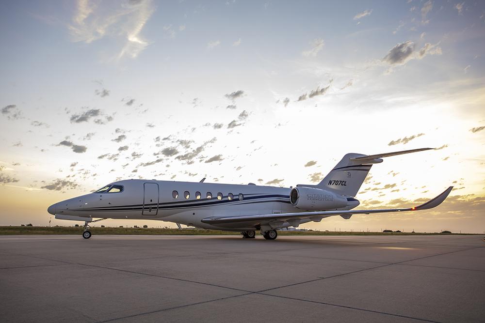 Cessna Citation Longitude exterior for Teterboro charter