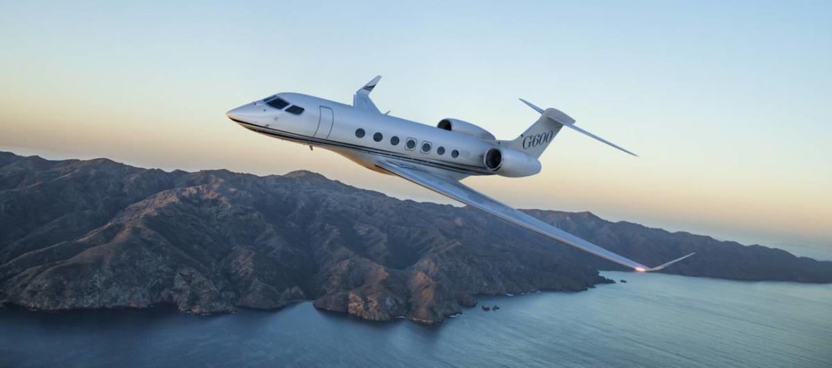 Gulfstream G600 exterior for Teterboro charter