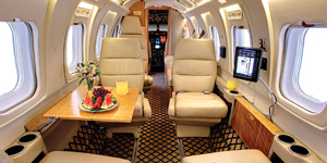 Westwind II exterior for Teterboro charter