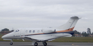 Embraer Phenom 100 exterior for Teterboro charter