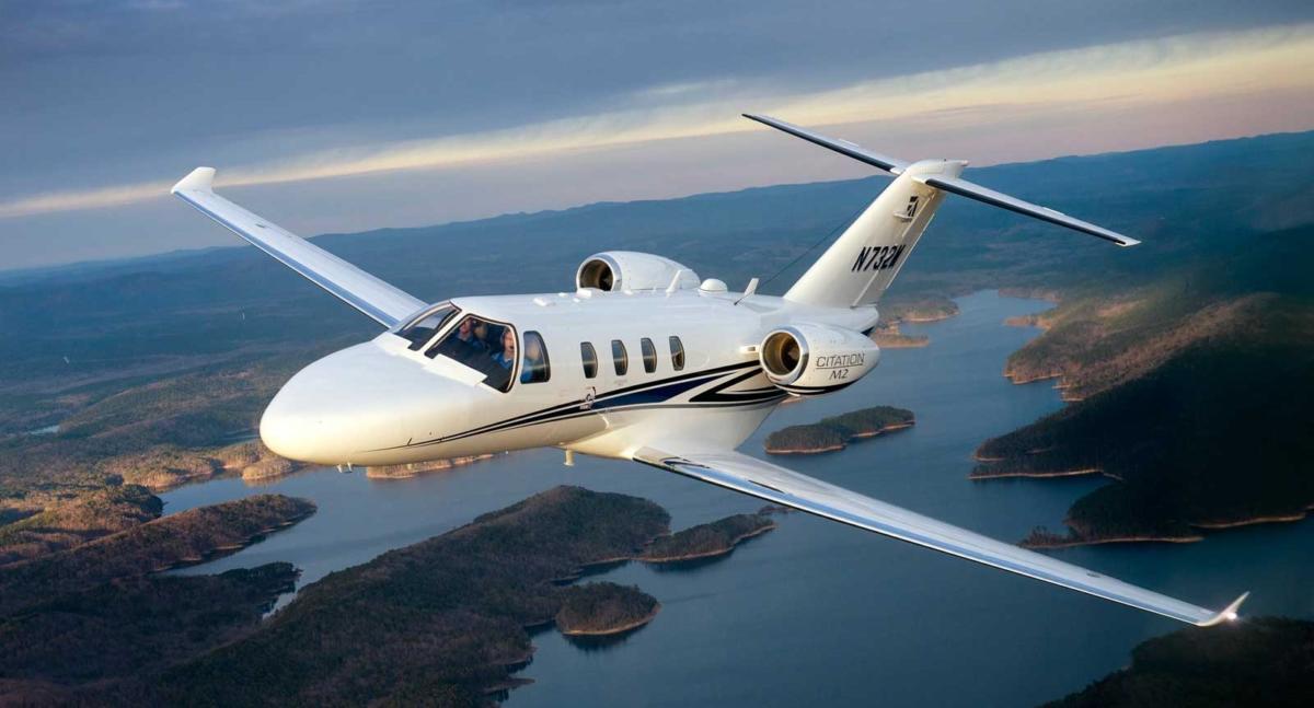Cessna Citation M2 exterior for Teterboro charter