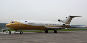 Boeing 727-251 VIP exterior for Teterboro charter