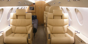 Hawker 1000 exterior for Teterboro charter